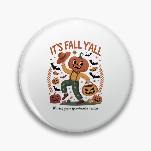Item preview, Funny Halloween Autumn Cute It's Fall Y'all Pumpkins designed and sold by Sea4Adventures.