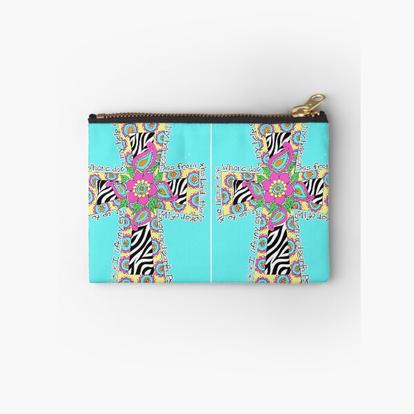 Item preview, Pretty Floral Cross Merchandise designed and sold by cindyfordyce.