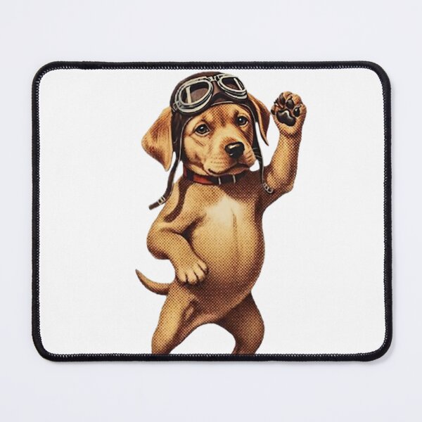 Item preview, Labrador puppy with goggles – mid-century design designed and sold by Retro40.