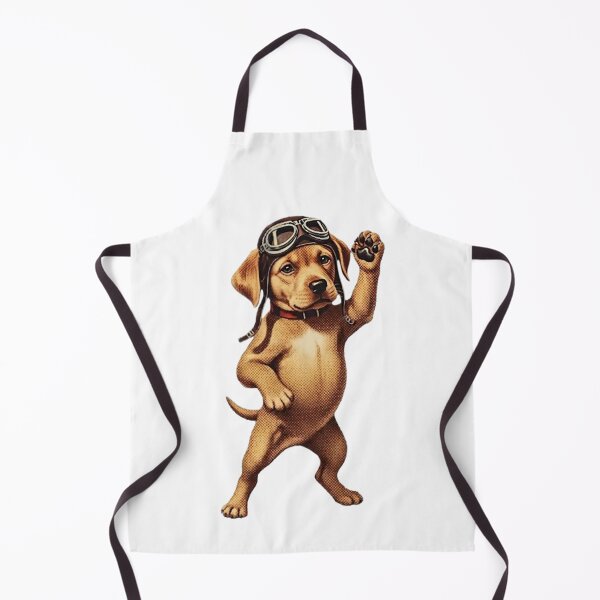Item preview, Labrador puppy with goggles – mid-century design designed and sold by Retro40.