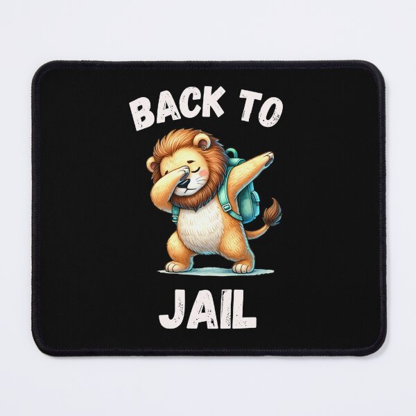 Item preview, Back to Jail Lion designed and sold by Viikis.
