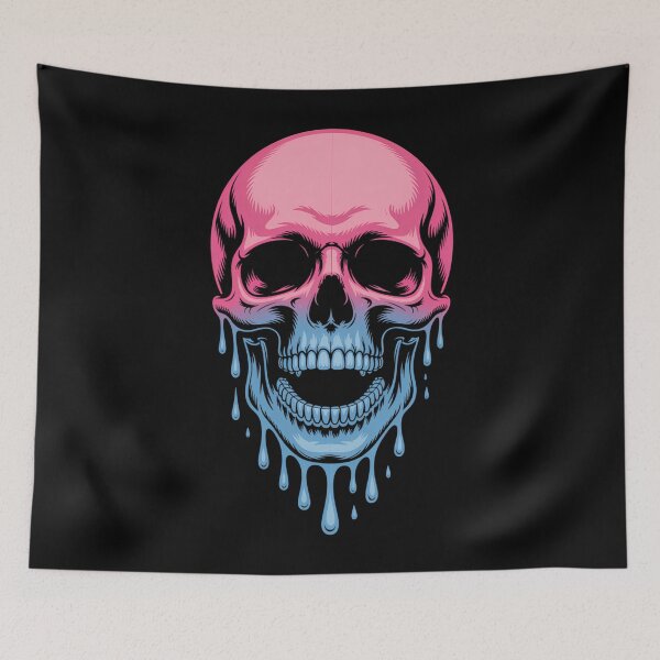 Item preview, Bisexual Skull Bi Pride Flag Bisexuality LGBT designed and sold by Sea4Adventures.