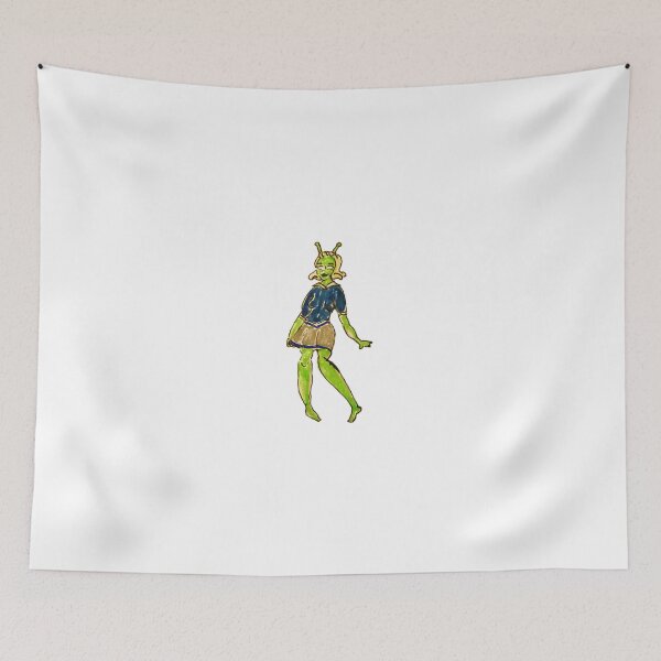 Item preview, Retro Martian Girl designed and sold by abby4doodles.