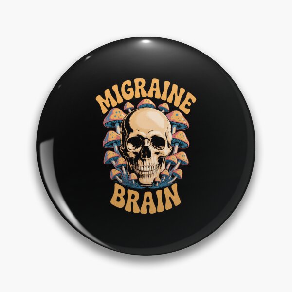 Item preview, Chronic Migraine Awareness Month Brain Skull designed and sold by Sea4Adventures.