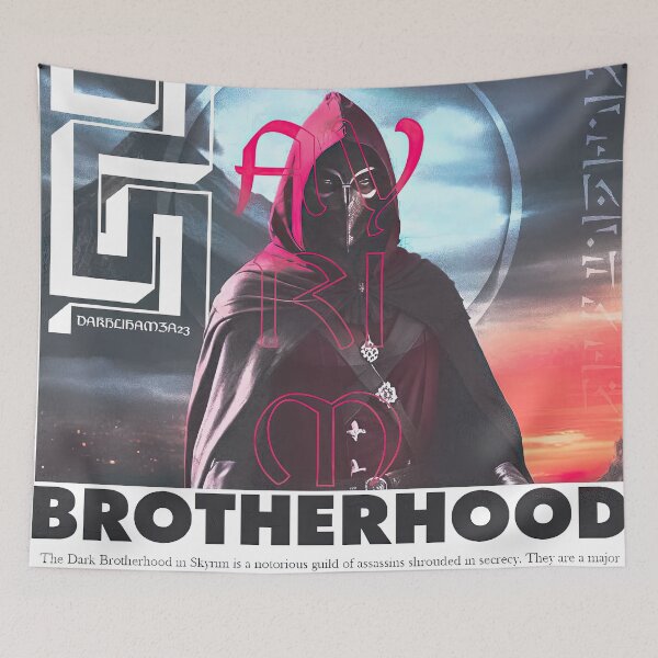 Item preview, We Know - Skyrim Brotherhood Art designed and sold by Shopunte.