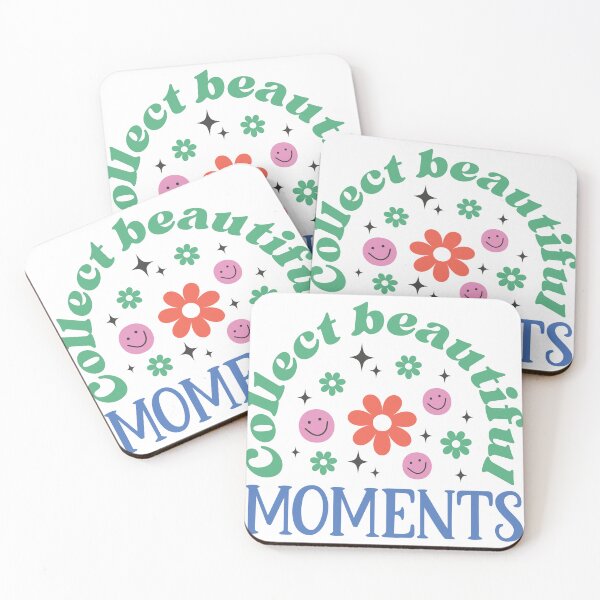 Item preview, Collect Beautiful Moments – Inspirational Positive Quote designed and sold by artcultreone.