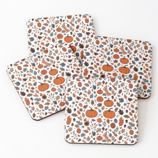 Item preview, A cozy and whimsical fall pattern designed and sold by Merrylands Artshop.