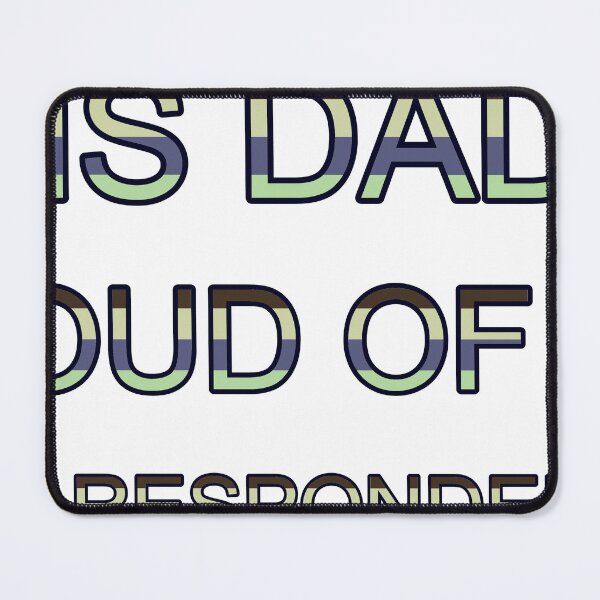 Item preview, This Dad Is Proud Of His First Responder Son Uplifting designed and sold by TheIconSmith.