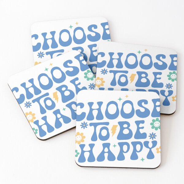 Item preview, Choose To Be Happy – Positive Motivational Quote designed and sold by artcultreone.