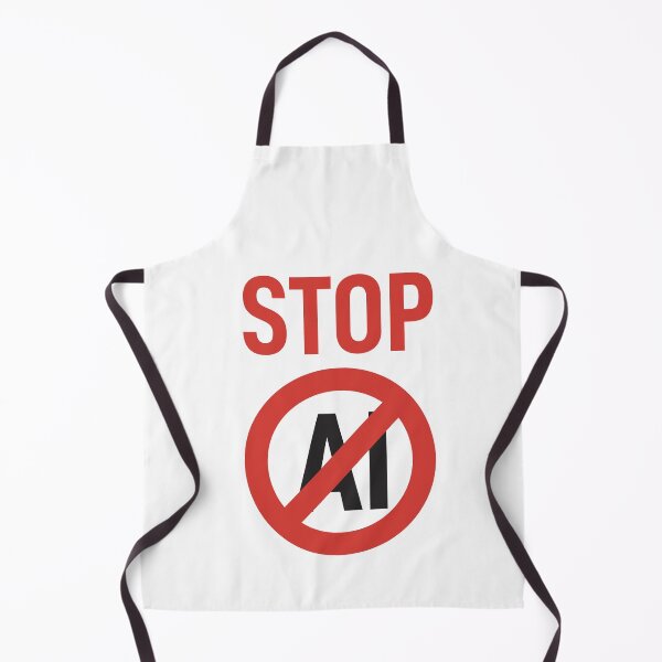 Item preview, Against Artificial Intelligence – STOP AI designed and sold by Wolagno.