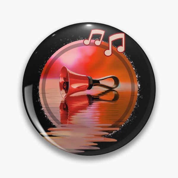 Item preview, Ringing ripples reflected in red designed and sold by CelticClapper.