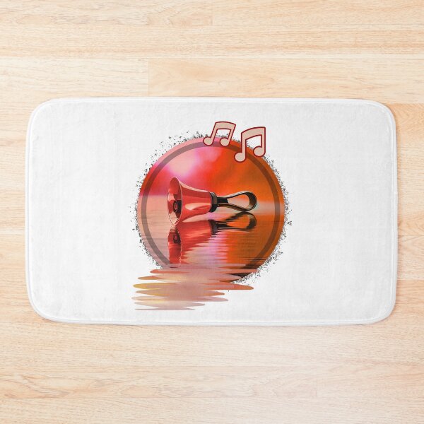 Item preview, Ringing ripples reflected in red designed and sold by CelticClapper.