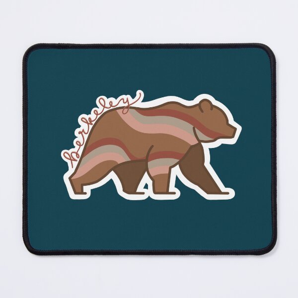 Item preview, UC Berkeley cute aesthetic bear sticker designed and sold by daisylo.