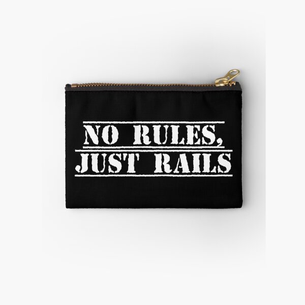 Item preview, No Rules, Just Rails designed and sold by Ninjacatoff.