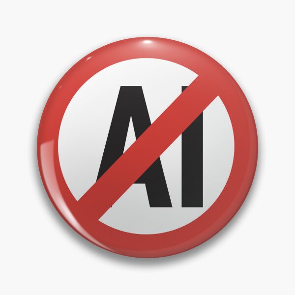 Item preview, Against Artificial Intelligence – STOP AI designed and sold by Wolagno.