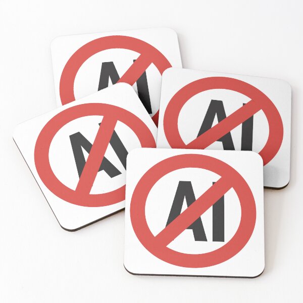 Item preview, Against Artificial Intelligence – STOP AI designed and sold by Wolagno.