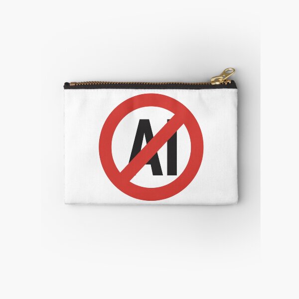 Item preview, Against Artificial Intelligence – STOP AI designed and sold by Wolagno.