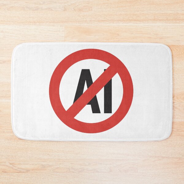 Item preview, Against Artificial Intelligence – STOP AI designed and sold by Wolagno.