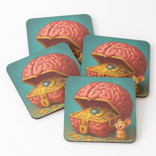 Item preview, bizarre brain, treasure designed and sold by Mauswohn.