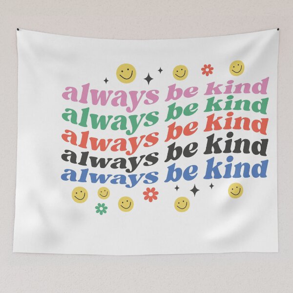 Item preview, Always Be Kind – Positive Inspirational Quote designed and sold by artcultreone.