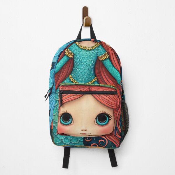 Item preview, Folk Art Coral Fairy designed and sold by Colin Bentham.