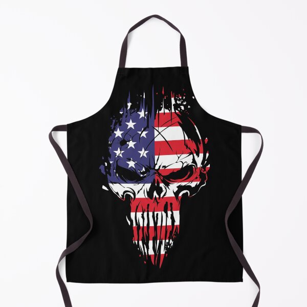 Item preview, USA Flag Custom Punisher Skull designed and sold by Spec-Ops-Design.