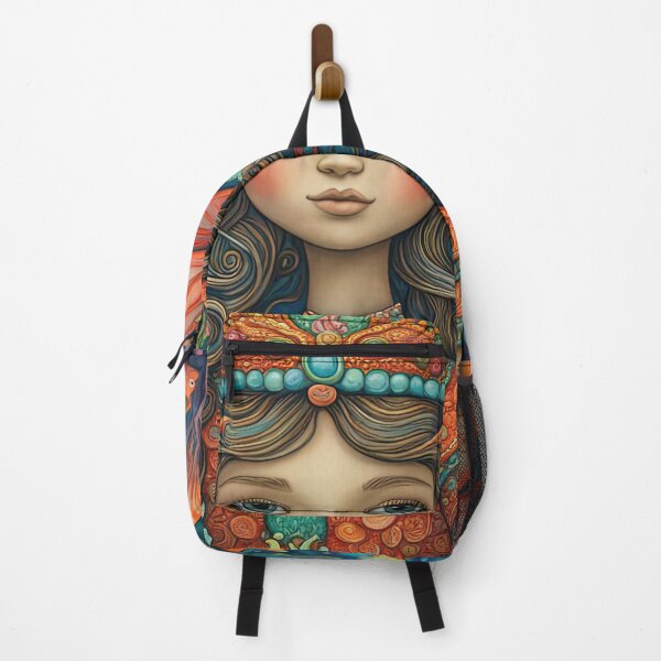 Item preview, Folk Art Coral Fairy designed and sold by Colin Bentham.