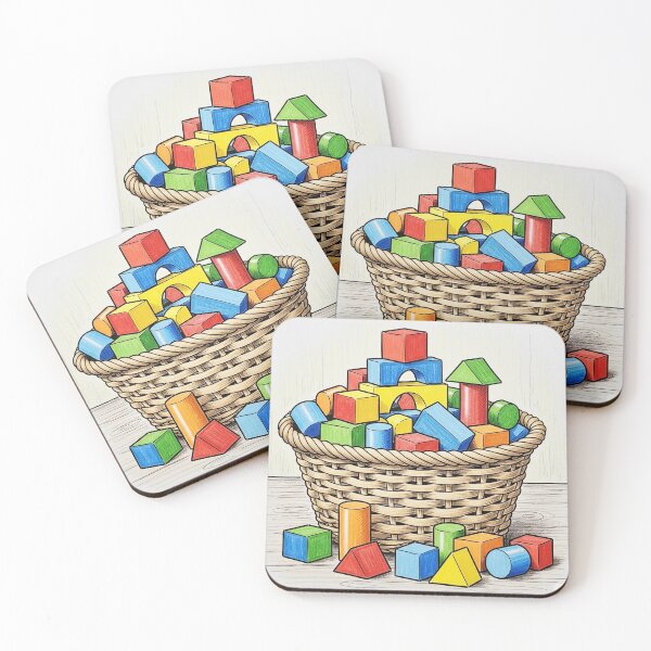 Item preview, Blocks_in_basket designed and sold by heyammos.