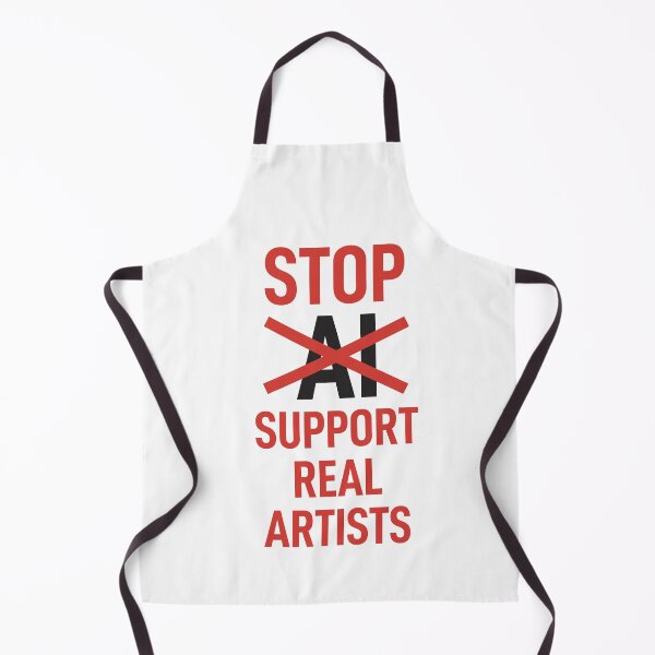 Item preview, Support real artists - STOP AI designed and sold by Wolagno.