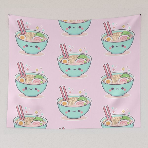 Item preview, Cute Kawaii Ramen Bowl – Adorable Anime Manga Noodle Lover Design designed and sold by Sugar Wisdom .