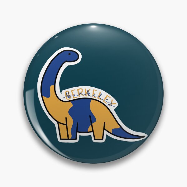 Item preview, UC Berkeley cute aesthetic dinosaur sticker designed and sold by daisylo.