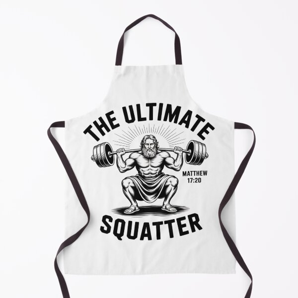 Item preview, The Ultimate Squatter – Faith & Fitness with Matthew 17:20 designed and sold by teevoxx.