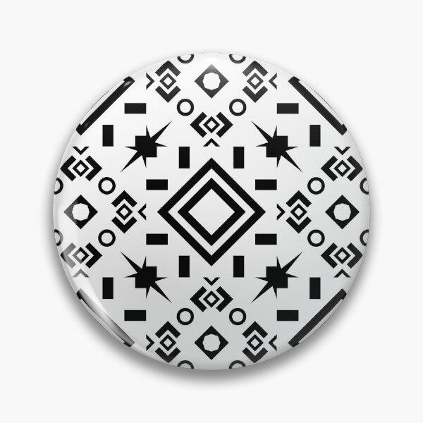 Item preview, Retro Art Deco Geometric Pattern 24.P06b.062.064 designed and sold by Space & Care - Art Deco GeoMetrica.
