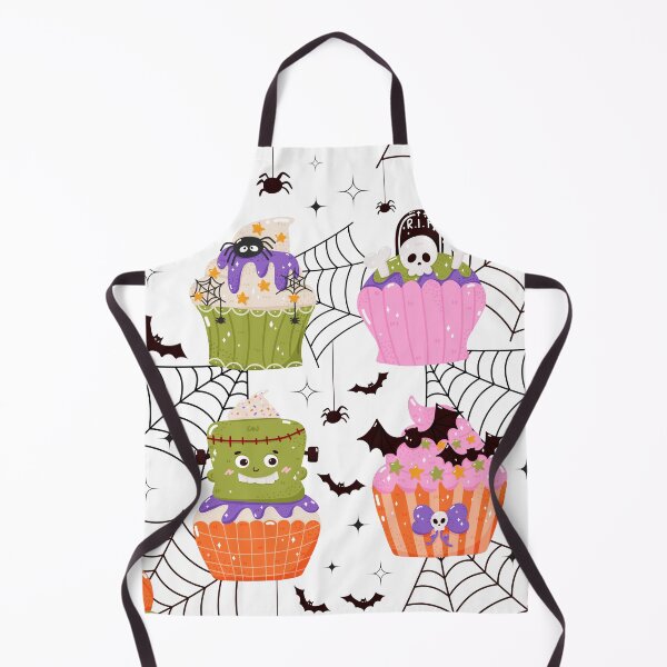 Item preview, Spooky Halloween Cupcake Halloween Design designed and sold by salty arts design.