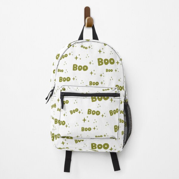 Item preview, Olive Green Boo words with stars for Halloween designed and sold by MoorePatterns.