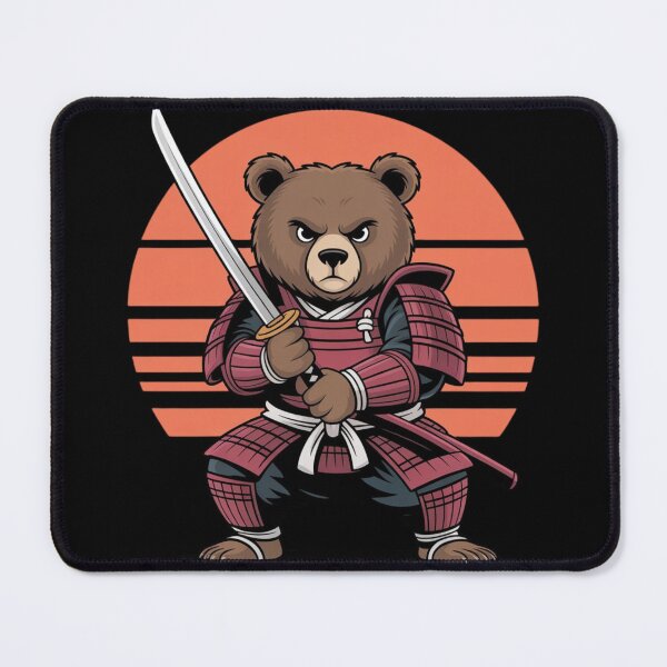 Item preview, Samurai Bear – Spirit of the Wild, Honor of the Blade designed and sold by teevoxx.