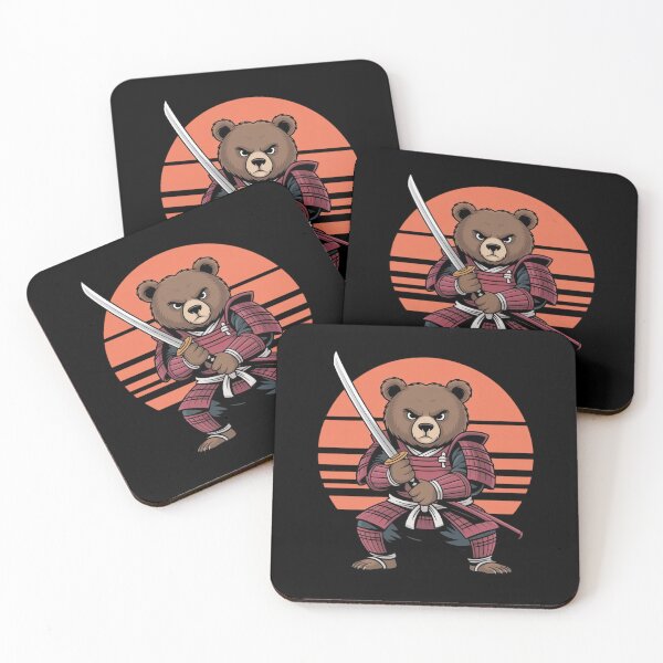 Item preview, Samurai Bear – Spirit of the Wild, Honor of the Blade designed and sold by teevoxx.