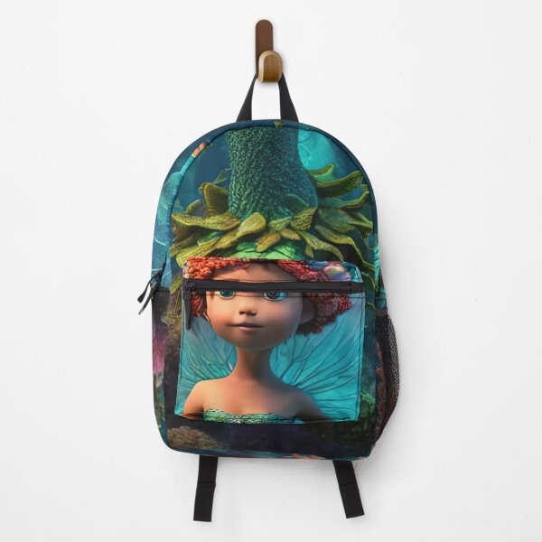 Item preview, Folk Art Coral Fairy designed and sold by Colin Bentham.