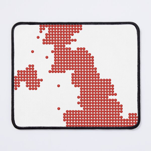 Item preview, United Kingdom Red Rhinestone designed and sold by TheIconSmith.