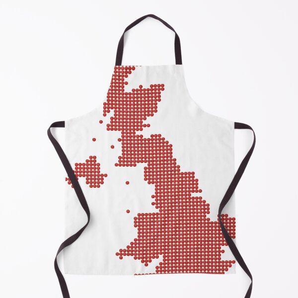 Item preview, United Kingdom Red Rhinestone designed and sold by TheIconSmith.