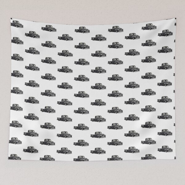 Item preview, Slammed Classic Black Pickup – Vintage Lowrider Style designed and sold by Art-Design-EM.