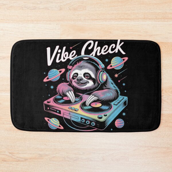 Item preview, Vibe Check – Cosmic DJ Furry with Turntables & Stars designed and sold by teevoxx.