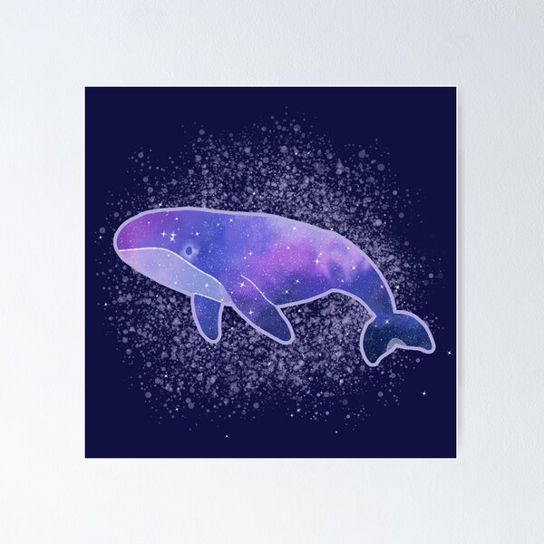 Item preview, Starry Galaxy Whale designed and sold by Asha-Art.