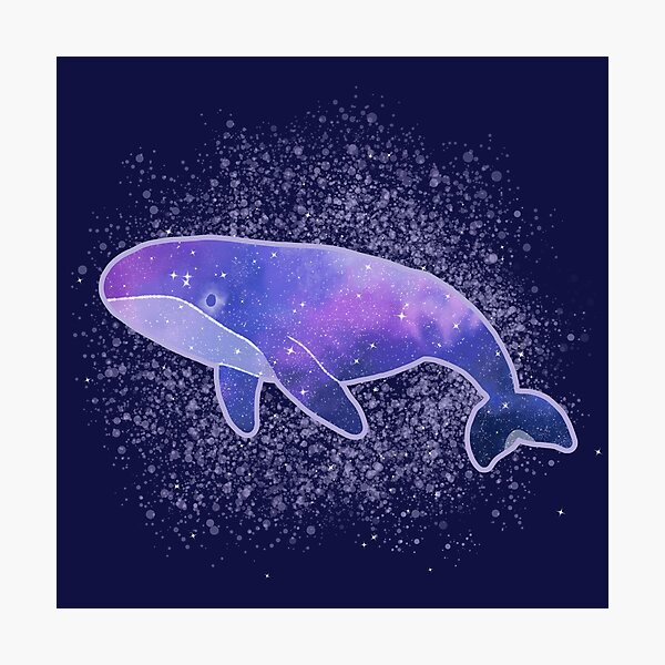 Item preview, Starry Galaxy Whale designed and sold by Asha-Art.