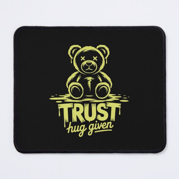 Item preview, ted bear - trust hug given designed and sold by 123ks.