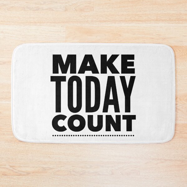 Item preview, Make Today Count - Daily Motivation Quote for Life Maximizers designed and sold by Soaring Eagle.