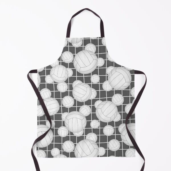Item preview, simple volleyballs pattern with net detail accent designed and sold by katzdzynes.