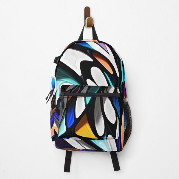 Item preview, Colorful Shapes #8 | Abstract Geometric Art in Bold Colors | Stained Glass Church Window designed and sold by kiri studio.