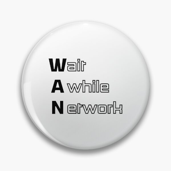 Item preview, Funny WAN Computer Engineering Acronym Pun designed and sold by ThePungineer.