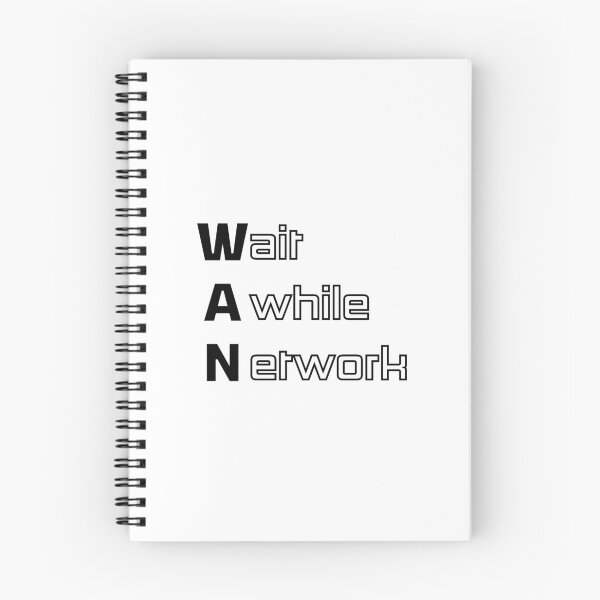 Item preview, Funny WAN Computer Engineering Acronym Pun designed and sold by ThePungineer.